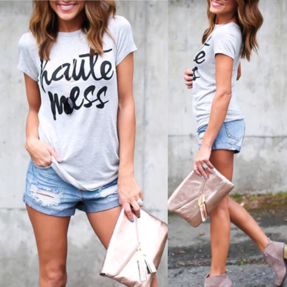 Haute Mess Graphic Tee - Picture 2 of 6